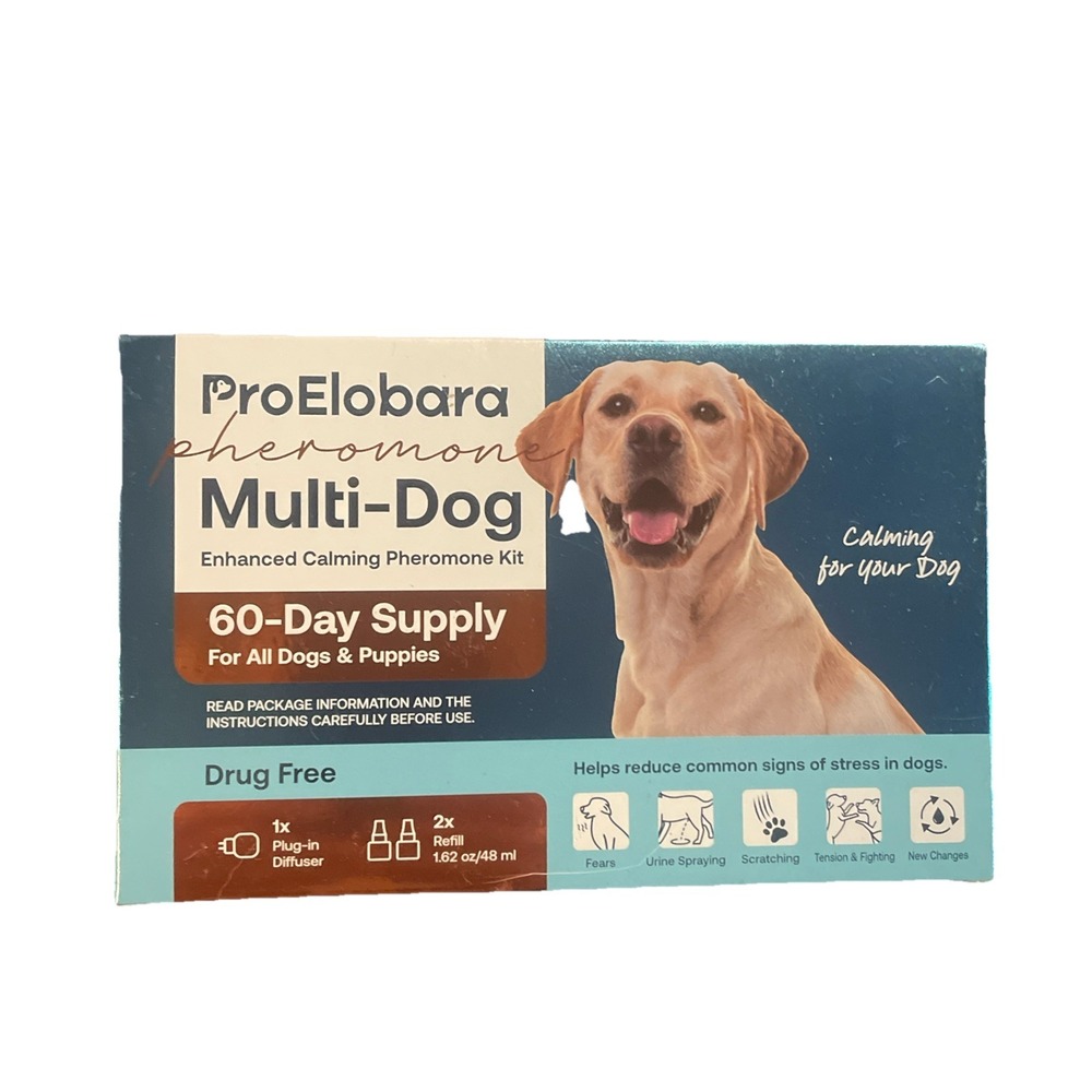 Multi-Dog Calming Pheromone Diffuser Kit 60 Day Supply Scent